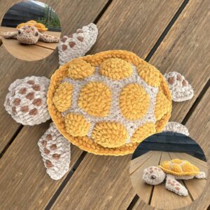 Mathilda gehaakte schildpad